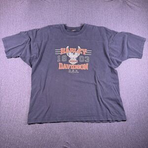 Harley Davidson Eagle Classic Motorcycle‎ Mens Black Comfy T-Shirt Plus Size 3X